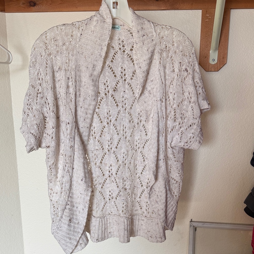 Maurices Light Cream Knit Sweater